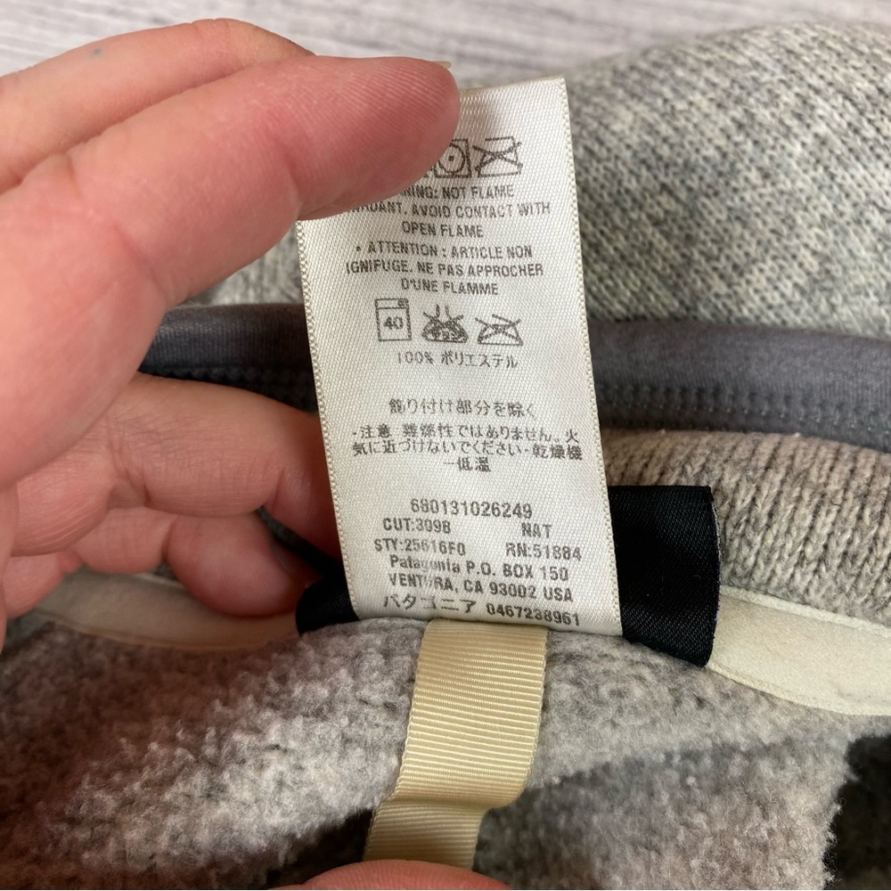 Vintage Patagonia Birch White Better Sweater 1/4 Zip - Picture 5 of 7